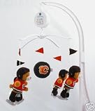 Calgary Flames Musical Baby Crib Mobile
