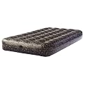 Aerobed Endura Air Mattress With Pump - Black (Twin Size)
