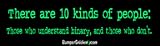 There are tens kinds of people-Those who understand binary and those who don't - funny bumper stickers (Medium)