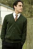 Alpaca Golf Cardigan w/ Pockets