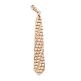 Tennessee Volunteers NCAA Pattern #2 Mens Tie (100% Silk)
