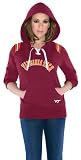 Virginia Tech Hokies Women's Laced Up Fleece Hooded Sweatshirt - by Alyssa Milano