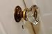 Wallmonkeys Peel and Stick Wall Decals - Vintage Door Knob - 18"W x 12"H Removable Graphic