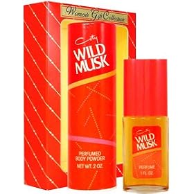 Coty Wild Musk by Coty for Women 2 Piece Set Includes: 1.0 oz Perfume Splash + 2.0 oz Perfumed Body Powder