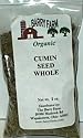 Cumin Seed, Whole, 2 oz.