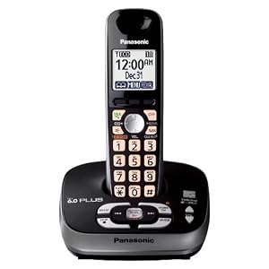 Panasonic KX-TG4031B DECT 6.0 PLUS Expandable Digital Cordless Answering System by Panasonic
