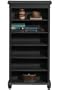 Harwick 6 shelf Open Bookcase, SIX-SHELF, BLACK