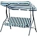 3 SEATER GARDEN PATIO SWINGING HAMMOCK BENCH SWING SEAT