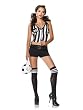 Referee Costume Ref Costume Sexy Black White Athletic Sports Costume Couples Idea