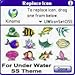 Under Water Life Theme (ICON ADDON PAC) downloadable Software