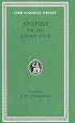 Josephus, I, The Life. Against Apion (Loeb Classical Library)