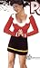 Sexy Olive Oyl Oil Popeye Adult Halloween Costume S/M