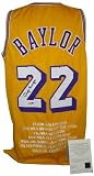 Elgin Baylor Signed Los Angeles Lakers Jersey
