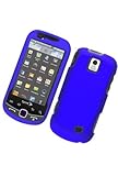 Samsung M910 Intercept Rubberized Shield Hard Case - Blue