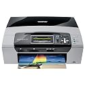 Brother DCP 585CW - Multifunction ( printer / copier / scanner ) - colour - ink-jet - copying (up to): 22 ppm (mono) / 20 ppm (colour) - printing (up to): 33 ppm (mono) / 27 ppm (colour) - 100 sheets - Hi-Speed USB, 10/100 Base-TX, 802.11b, 802.11g, USB host