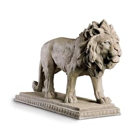 Standing Lion Statue by 