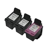3 Pack. Refurbished cartridges for HP 901XL Black and HP 901 Tri-Color Ink Cartridges. Includes Cartridges for 2ea HP 901XL Black + 1 ea HP 901 Tri-Color.