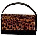 Ragar 3626 Wild Cat Fabric Travel Jewelry Box
