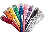 10pcs a LOT 5ft Cat6 UTP Network Lan Cable 500mhz Red