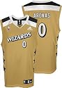 Gilbert Arenas Youth Jersey: adidas Old Gold Replica #0 Washington Wizards Jersey