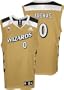 Gilbert Arenas Youth Jersey: adidas Old Gold Replica #0 Washington Wizards Jersey - X-Large (18-20)