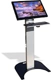 Slim 22" Widescreen Touch AIO Kiosk with Keyboard + Barcode Scanner