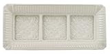 Lenox Butlers Pantry 3-Part Earthenware Hors Doeuvres Tray