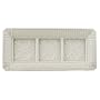 Lenox Butler's Pantry 3-Part Earthenware Hors D'oeuvres Tray