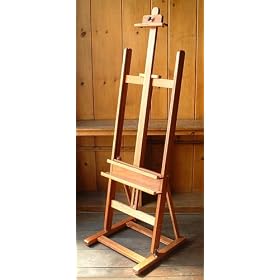 Academy Bassett Dark Studio Easel by Boards & Easels