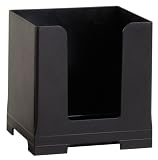 Rattleware Snap Bin Napkin/Cup Sleeve Holder, Black