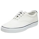 Sperry Top-Sider Mens Sport Striper Lace-Up,White,11 M