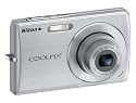 Nikon Coolpix S200 Digitalkamera (7 Megapixel, 3-fach opt. Zoom, 2,5" Display) in silber