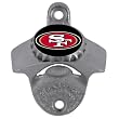 San Francisco 49ers Wall Mounted Bottle Opener - NFL Football - Fan Shop Sports Team Merchandise