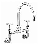 1901 Wall Mounted Bridge Sink Mixer
