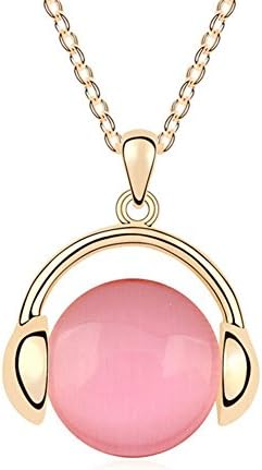 SweetBaby Lady "The Sound of Music" Korean Style Crystal Short Necklace(C2)