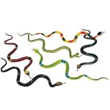 12 Rubber RAINFOREST Snakes