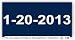 Anti Obama 1-20-2013 01-20-13 Obama Bumper Sticker