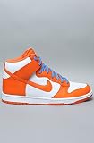Nike The Dunk High Sneaker in White & Orange,Sneakers for Men