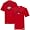 Georgia Bulldogs NCAA Youth Team Issue T-shirt by Nike (Small Red)