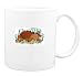 Mug with alligator, turtle, snapping, reptile, temminckii, macroclemys