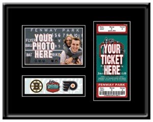 NHL Boston Bruins/Philadelphia Flyers GameDay Frame 2010 Winter Classic Ticket Frame