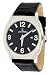 Le Chateau Men's Slim Leather Strap Watch with Date Display #7014M-1