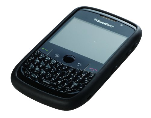 Trexta Rainbow Serie H&uuml;lle f&uuml;r BlackBerry Curve 8500 Serie/3G Serie schwarz