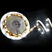 LED Flexible Light Strip withe 150x 5050 Tri Chip SMD and 3m Tape Back,16.4 Ft Warm White, 2030ww
