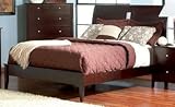 Henley Queen Bed In Dark Mahogany Finish by Coaster Furniture