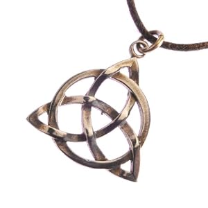 Delicate Triquetra Pendant Necklace