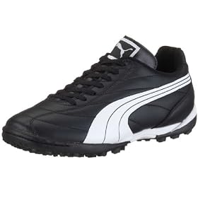 PUMA Quaranta TT Jr 101619 01, Unisex - Kinder Sportschuhe - Fußball, schwarz