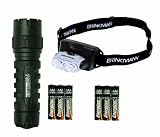 Buy Brinkmann 809 1036 1 1 Watt 3AAA LED Flashlight and 3 LED Headlamp Combo