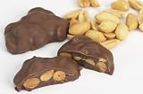 Star Solid Chocolate Peanut Clusters