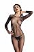 Amoretu Womens Sexy Lingerie Crotchless Bodysuits Classic Bodystocking